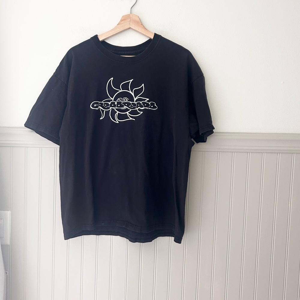 Crossroads Guitar Chicago Festival Hanes XL Black Graphic Tee